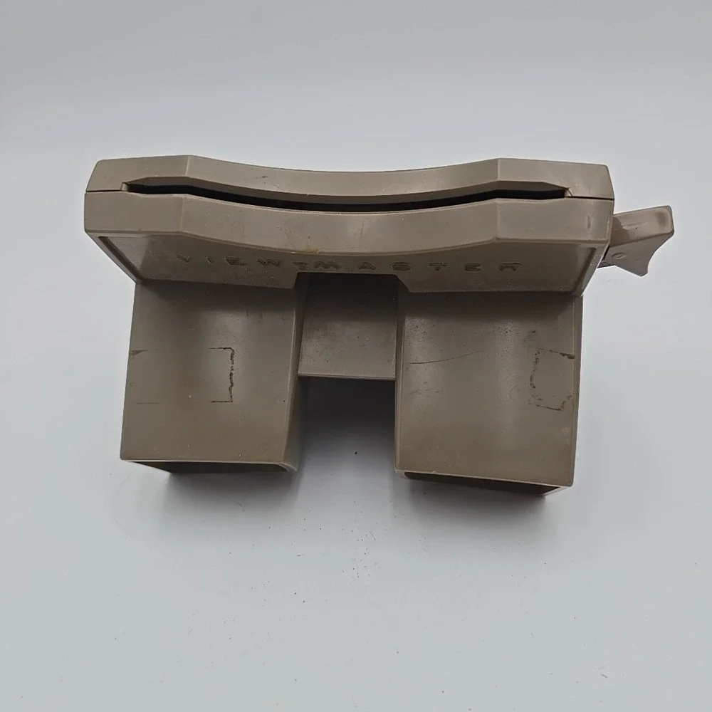 Vintage GAF‎ Viewmaster Viewer View Master Tan Brown 1970s NO Reels Made USA